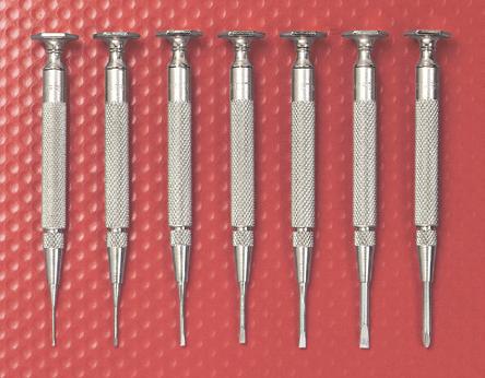 4420227 JEWELER S SCREWDRIVERS SERIES 213: High quality screwdrivers ideal for hobbyists, technicians, mechanics and do-it-yourselfers.