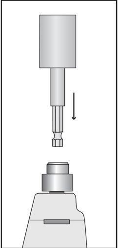 Installation Information Instructions Wood 1. Mount the Universal Steel & Wood Socket Drive (Part No.