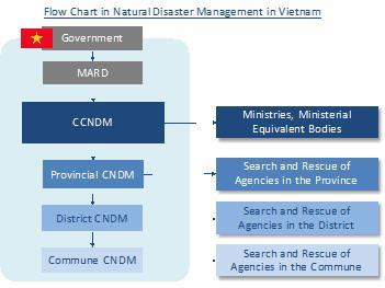 for Natural Disaster Management (CCNDM)", which is established directly under the Vietnamese government.