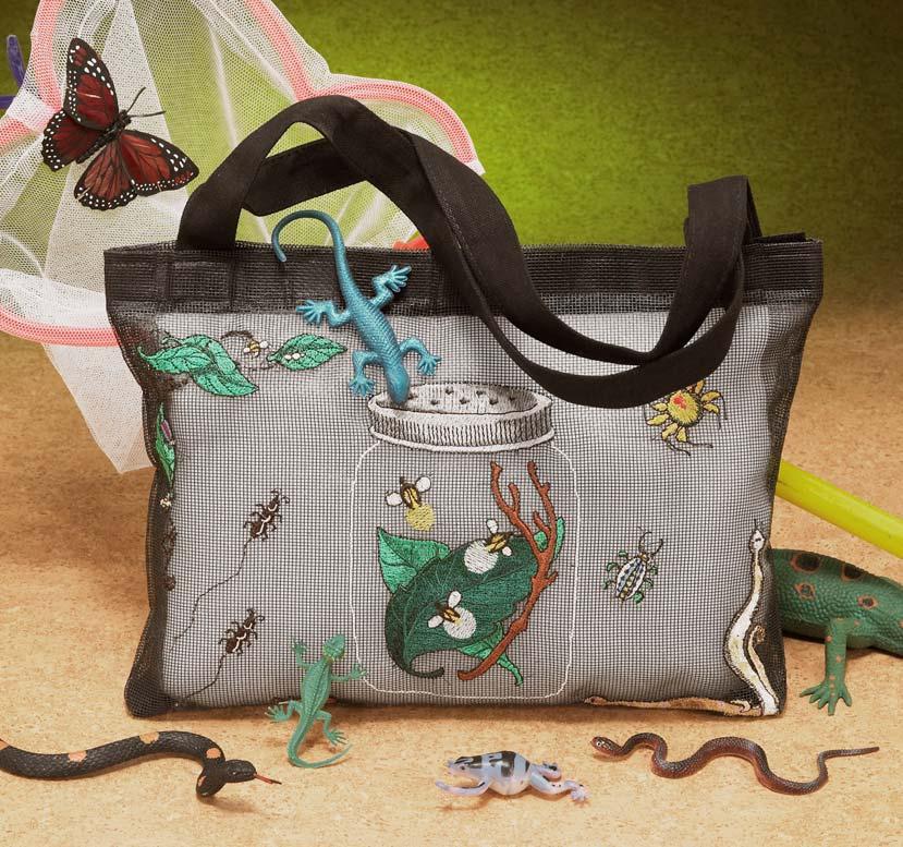 What little boy wouldn t love to collect bugs and place them in this little bag?