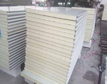 SANDWICH PANELS DANA Steel has state of the art facilities with fully automatic lines for making roof material can be Polyurethane,Polyisocyanurate,Rock wool.