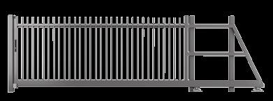 PALISADE fence GATES AND WICKET GATES CORROSION PROTECTION All components of the palisade