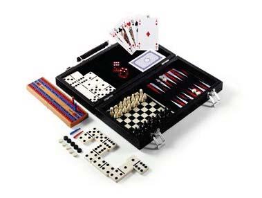 6163 Combination five game set supplied in a