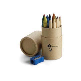 Wooden pencil shaped holder