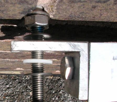 Before installing the beam, fit the sensor into the beam (if not already there) and check that the two retaining screws through the back of the beam to the sensor are tight.