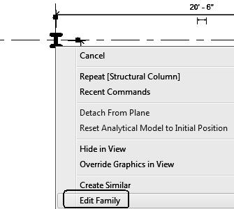 Revit Structure Basics: Framing and Documentation Command Exercise Exercise 1-2 Modify a Structural Column Family Drawing Name: modify_columns.