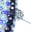 the bracelet as shown. 41 42 43 41. String 1 small metal, 1 large metal, 1 small metal, 1 large metal seed beads.