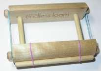 Assemble loom Important: Assemble the loom to ½ smaller than desired finished bracelet size when using bead slide