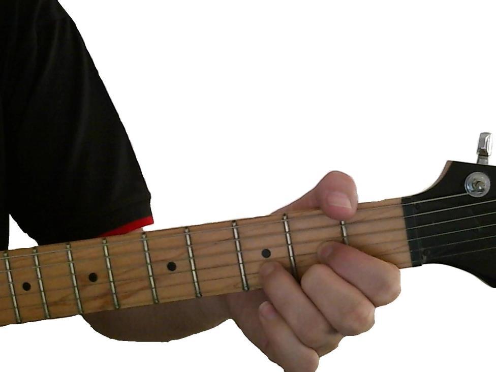 The D Chord Step 1: Press your 1 st finger on the 3 rd string in the 2 nd fret. Step 2: Press your 2 nd finger on the 1 st string in the 2 nd fret.