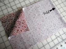 Making the Pocket Panel Keep right sides together, fold
