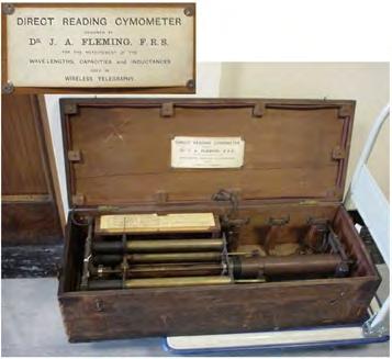 because I did not invent my cymometer or wavemeter until October 1904.