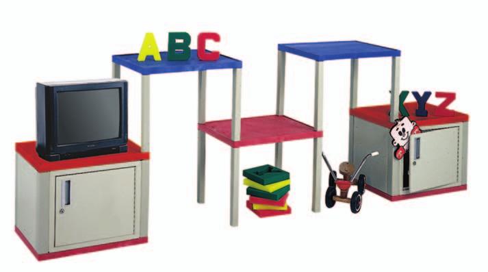 The perfect addition to our popular Tuffyland Super Tables & Chairs located on page 3.