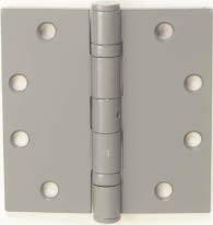 H4545 SERIES 4-1/2 x 4-1/2 Square Corner Hinges US26D / Chrome USP / Prime Coat US3 / Polished Brass / Stainless Steel n Performance Complies with ANSI A156.