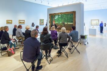 Our tours provide an opportunity to participate in a facilitated conversation of artworks from the IMA collection led by trained IMA docents.