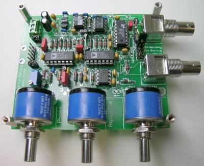 The controller uses a single PLL chip (XR2212) to reduce the total cost.