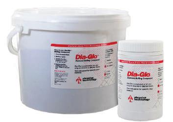 CHEMICAL PRODUCTS POLISHING POWDERS DIA-GLO BUFFING COMPOUND Application: Natural stone.