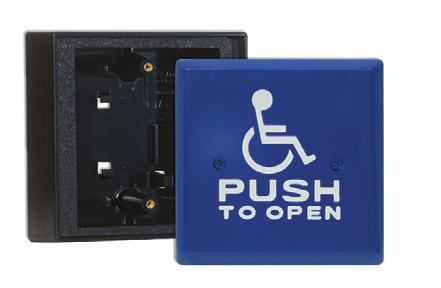 CM-RFL603-79 CM-RFL604-79 OPTIONS CM-RFLxxx/V Wheelchair Symbol + Surface Box PUSH TO OPEN + Surface Box Text and Wheelchair Symbol + Surface Box Wheelchair