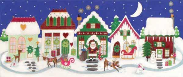 Holiday Mystery with a twist christmas village by melissa shirley It was suggested that many of you would like to take a Holiday Mystery Class but just don t have the time at the end of the year.