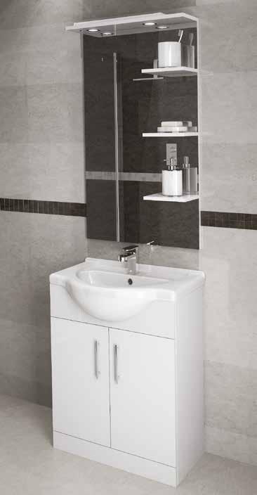 iflo TANARO With a market leading guarantee, our Tanaro bathroom furniture provides the perfect storage solution at affordable prices.