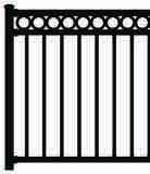 With an option of Style C30R 3/4" square or Style C301R 3/4" round balusters,