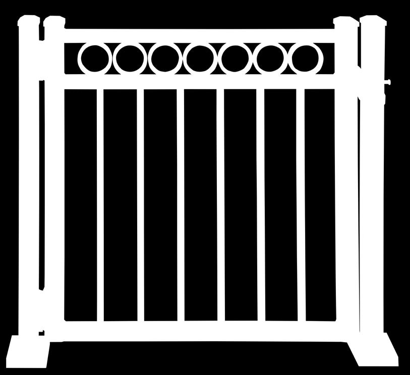 Available) NOTE: Baluster end spacing may vary by length.