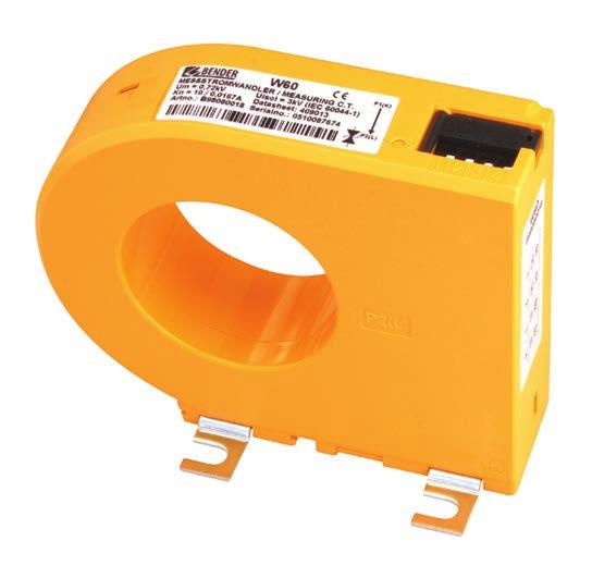 Measuring current transformers of the W, W -8000 series Product description The highly sensitive W and W -8000 series measuring current transformers convert AC currents into evaluable measurement