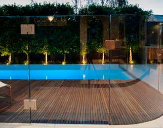 The same fixing options for Balustrades also apply for Pool Fencing, subject to the surrounding