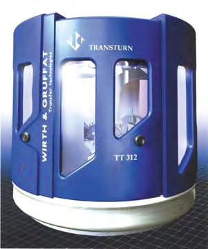 Transturn TT-306 / TT-312 Machine Overview The Transturn TT-312 is a 12 station transfer machine with 11 working stations and 1 loading station.