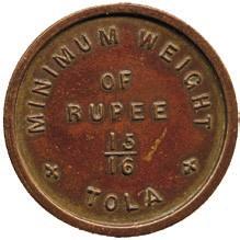 struck and used before 1854.