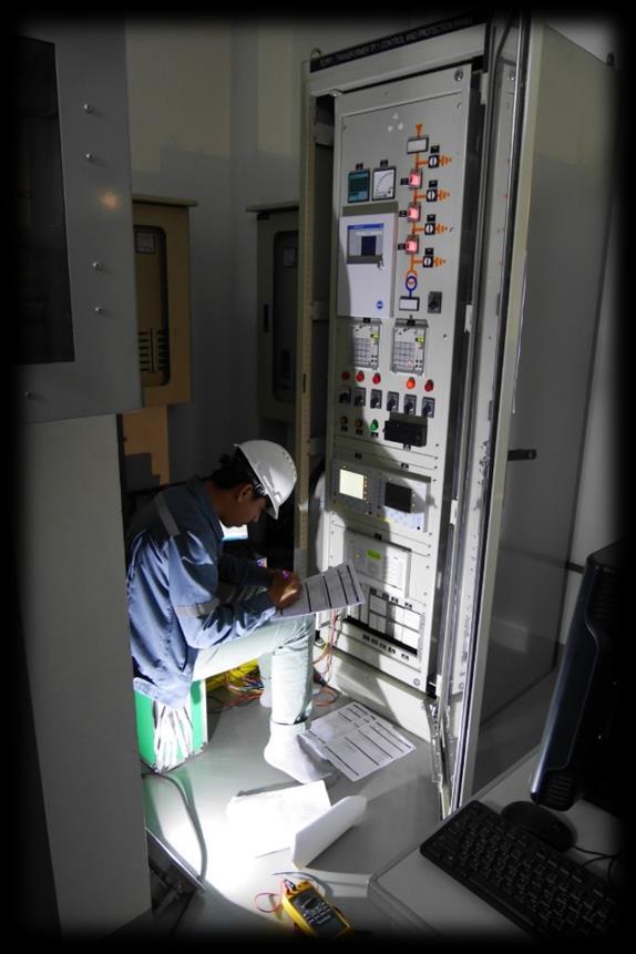 AC/DC Distribution Board - Visual Inspection - Cleaning - Insulation Resistance Test
