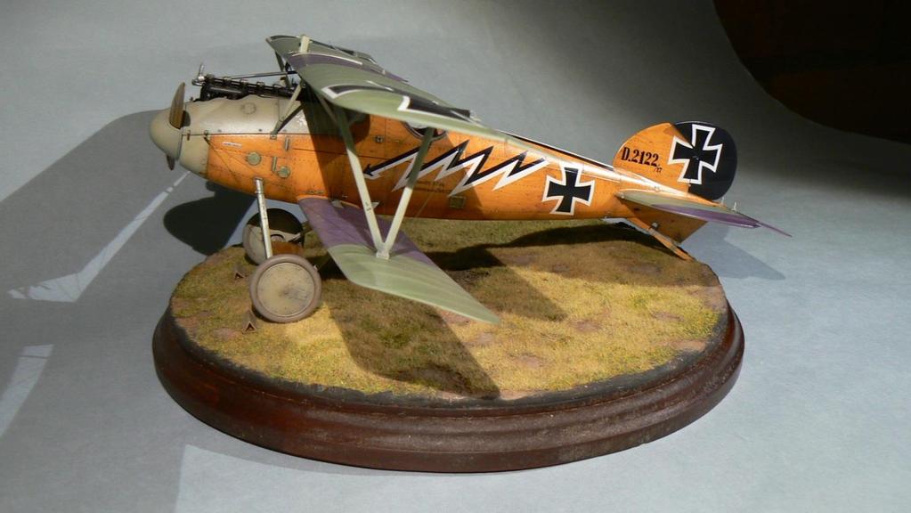 with her beautiful 1/32 Albatross biplane, but also taking the