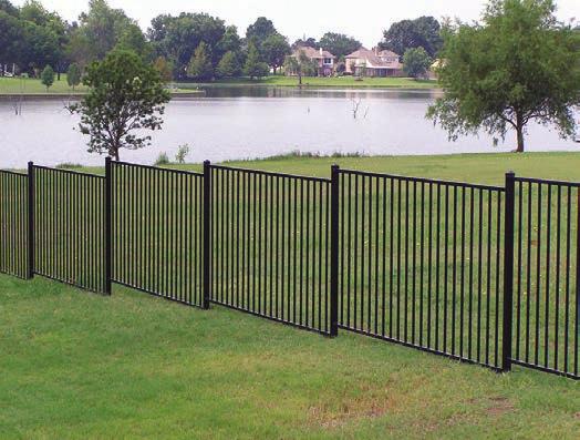Remington ORNAMENTAL STEEL Strong economical welded fixed steel ornamental fence system meet demanding requirement for the price conscious projects.