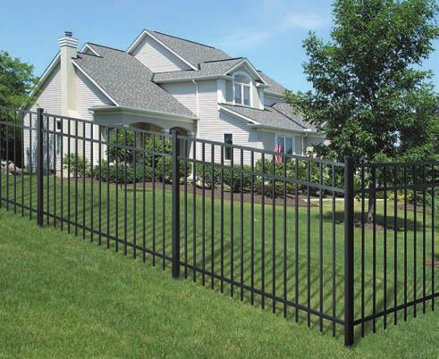 Ornamental Aluminum Fence Features & Benefits The look of a classic wrought iron fence that will last for years Perfect for pool areas (Pool Code Compliant) Many styles