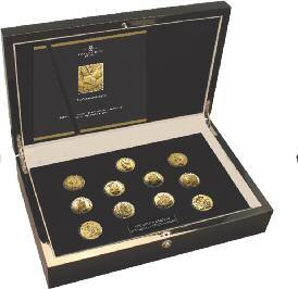 There are a number of cases available ranging from a four coin version that will house the four types of Queen Victoria sovereign, right up to a luxurious museum-quality case that will house the