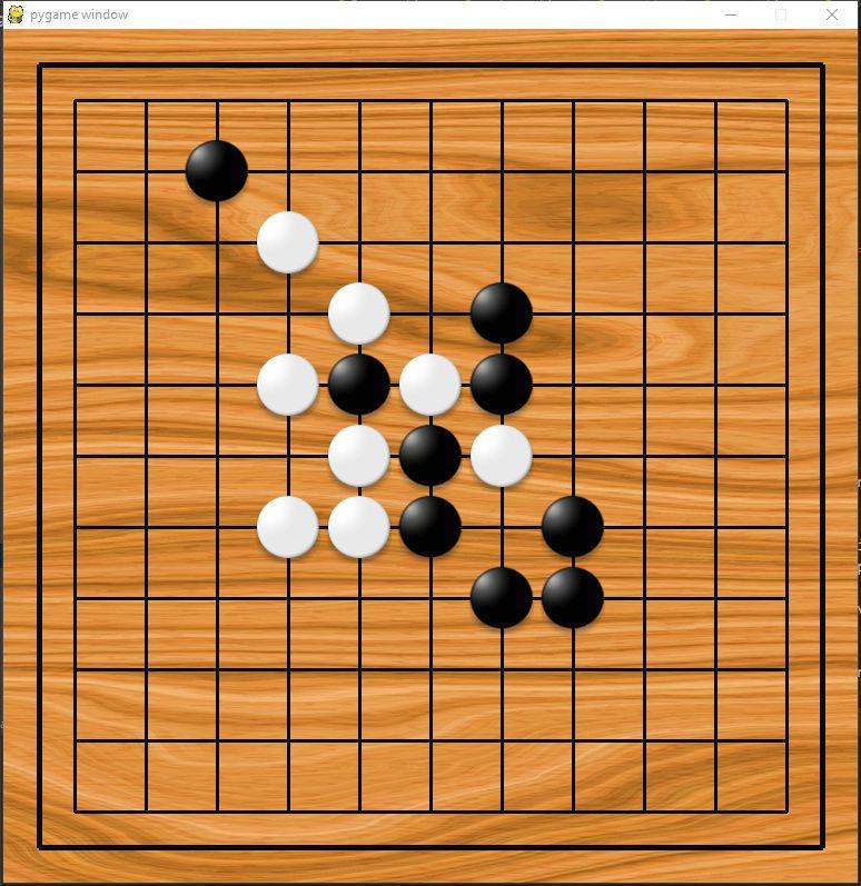 main.py : It provides the main entrance of our gomoku game environment. And you need to set parameters when executing main.py. There are two game modes: (1) Human play with AI, under this mode you should input two parameters, the command should be like python main.