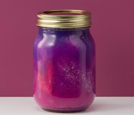 Amateaur Makers DIY BFG Dream Jars You Will Need Mason jar Ready mix paint in 3 colours Glitter Toy stuffing or cotton wool How to Make Top Tip: Check out the Hobbycraft Blog for a step-by-step guide