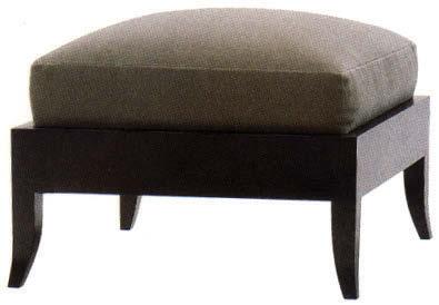 Solid Cherry with domed steam-bent arms. Upholstered inset seat and loose back cushions.