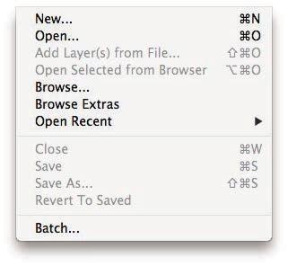 Perfect Layers (Home) 49 Menus Perfect Layers (Mac OS X Only) About Perfect Layers: Opens the about box, displays your version number and activation code.
