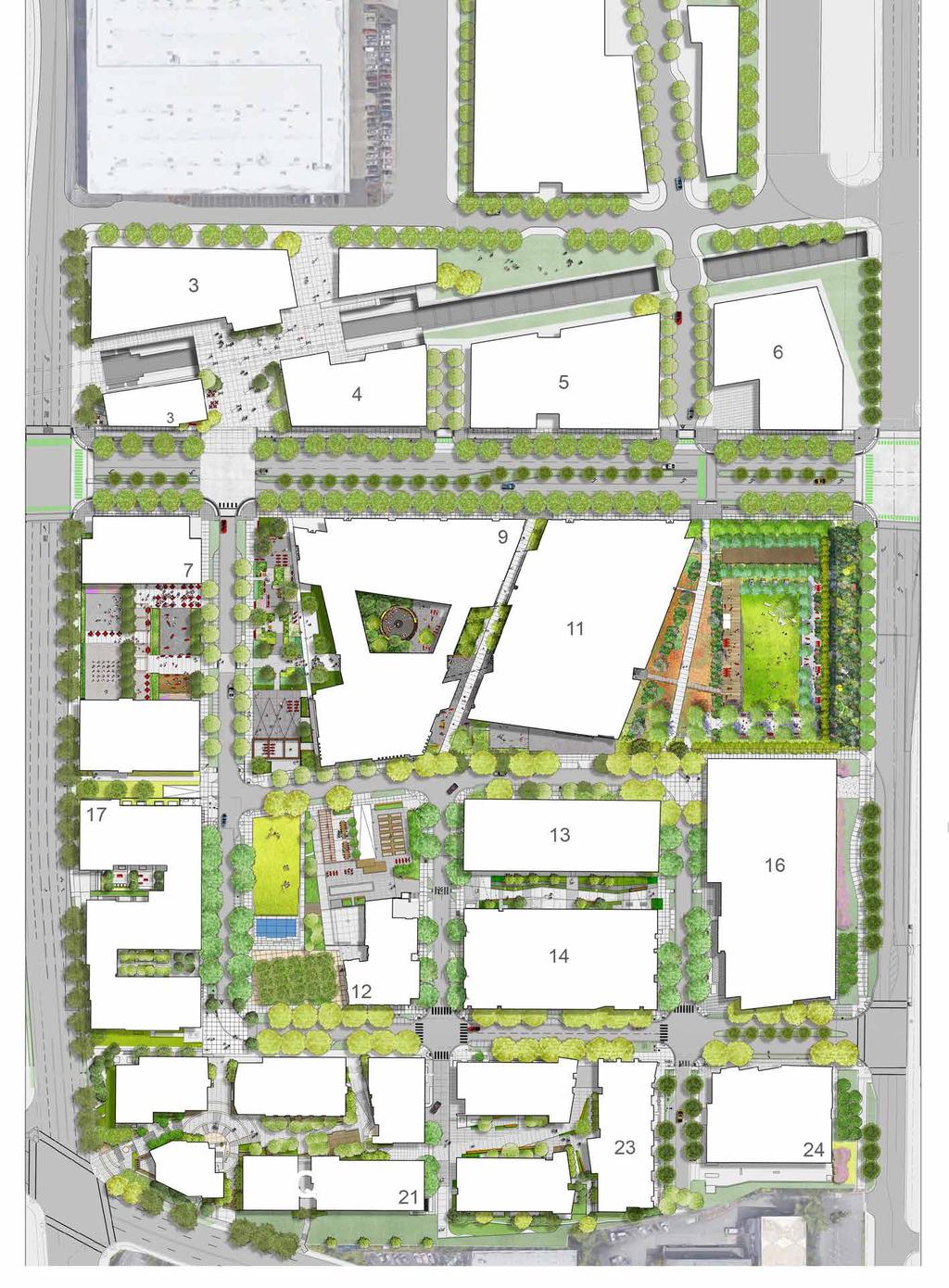Proposed Spring District Retail Merchandising Plan COMPLETION 2017 2018 2019 2020 2021 2022 2023 PARKING STALLS TRANSIT STATION OPENS: 2023 FUTURE HOTEL SITE 682,000 SF FUTURE OFFICE 2,500 SF TRANSIT