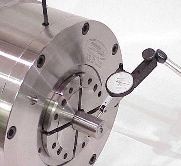 Collet Chucks Full Bore Requires no drawtube for actuation frees up the full spindle bore allowing material in diameters of up to 5 ½ to be used Fixed-length operation gives the machinist more