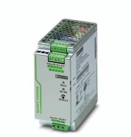 Power supply unit Data sheet 103128_en_05 PHOEIX COTACT 20150911 1 Description QUIT POWER power supply units Superior system availability with SFB technology Compact power supply units of the new