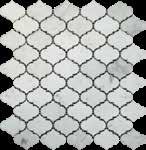 84 Sheet) 4 Anthracite Geohex* (Carrara, Super White Glass on 10.