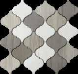 , Wooden White) Melange Athens Gray and Gray Cloud Brick