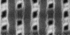 4(f) shows the cell array structure after gate formation. Boron in-situ doped p+ type poly-silicon is used for the gate material.