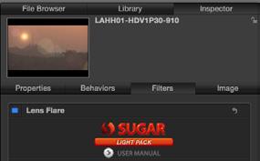 SUGARfx Lens Flare is a powerful and alternative way to add a Lens Flare to your footage. It can be fully customized and it is open to your own creativity.