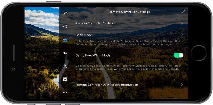 5. Remote Controller Settings: Here you can configure your remote controller s settings.