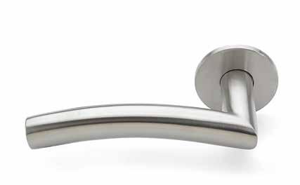 Briton 4700 Series door furniture - Lever handles 4704 Type: Dimensions: Certification: Other: Straight mitred round bar lever Mounted on 52mm dia.