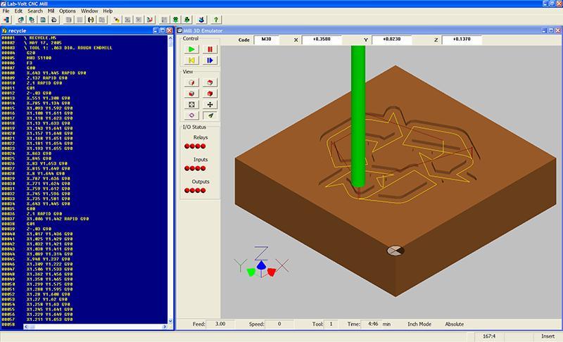 3 Creating Parts Features & Benefits Direct interface to CNC Mill Software Shows tool path and PRZ position Draw, move, rotate, and size shapes using either the mouse or a dialog box for further