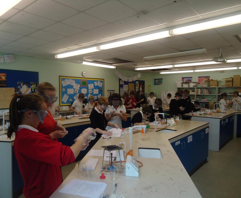 Outreach Activities Mr Ciampa Y8 students from a wider range of feeder schools attend a forensic science experience' Y4 students from local lower schools come for an afternoon to get their Bunsen