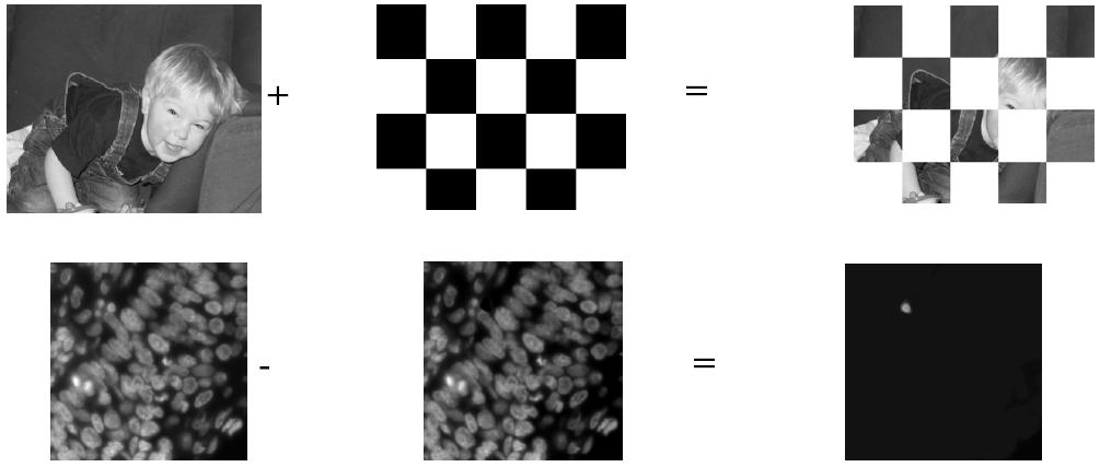 by pixel. For enhancement, segmentation, change detection.